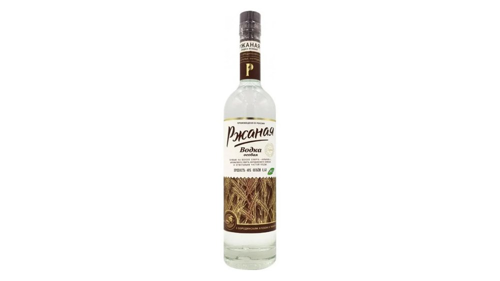 Водка Башспирт Ржаная 0,5 л