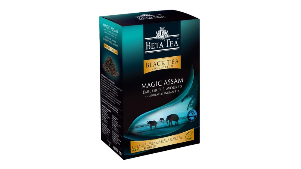 Чай Beta Magic черный индийский с бергамотом 250 г