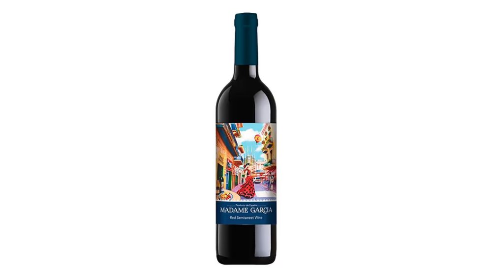 Вино Madame Garcia красное полусладкое 0,75 л