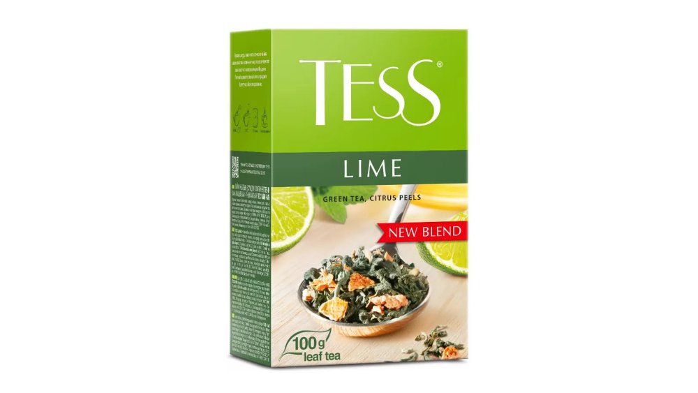 Чай Tess зеленый листовой lime 100г