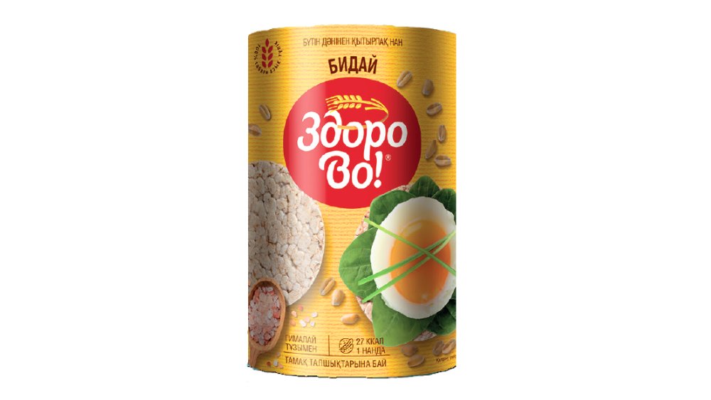 Хлебцы ЗДОРОВО Пшеничные соленые 100г м/у