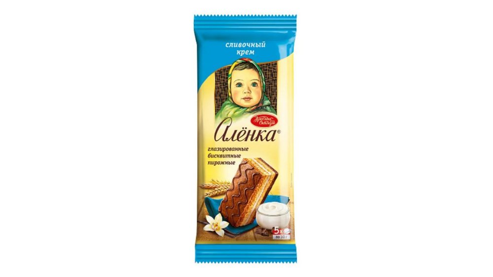 Пирожное АЛЕНКА Сливочный крем 150г
