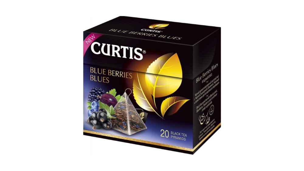 Чай Curtis Blue Berries черный 20 пакетиков