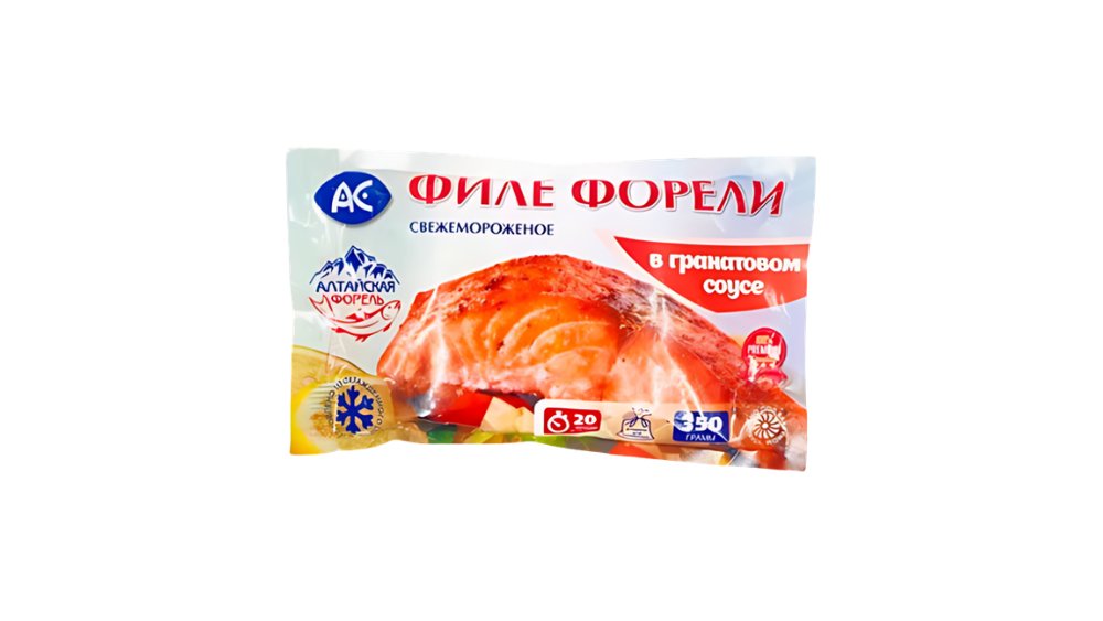 Филе форели АС в гранатном соусе 350 г