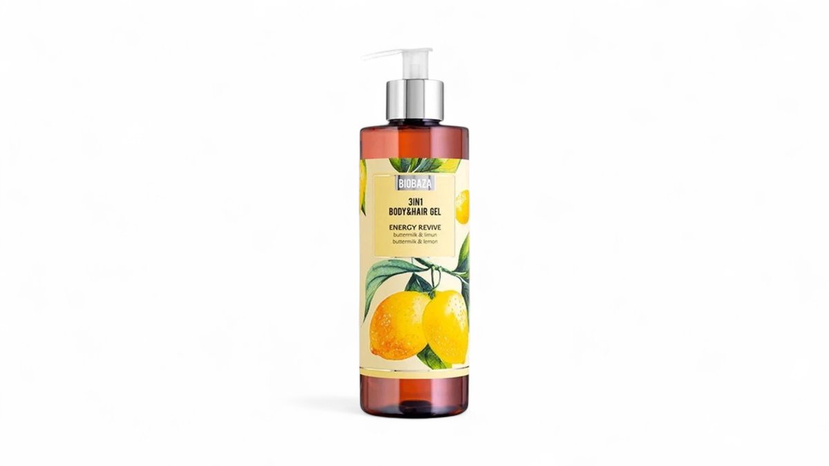Biobaza Energy Revive body&hair gel za tuširanje 400 ml