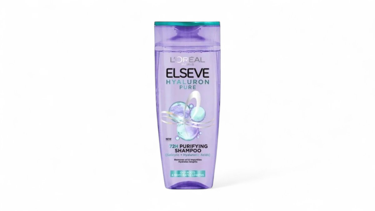 Elseve Hyaluron Pure Purifying šampon za masno tjeme i suhe vrhove 400 ml