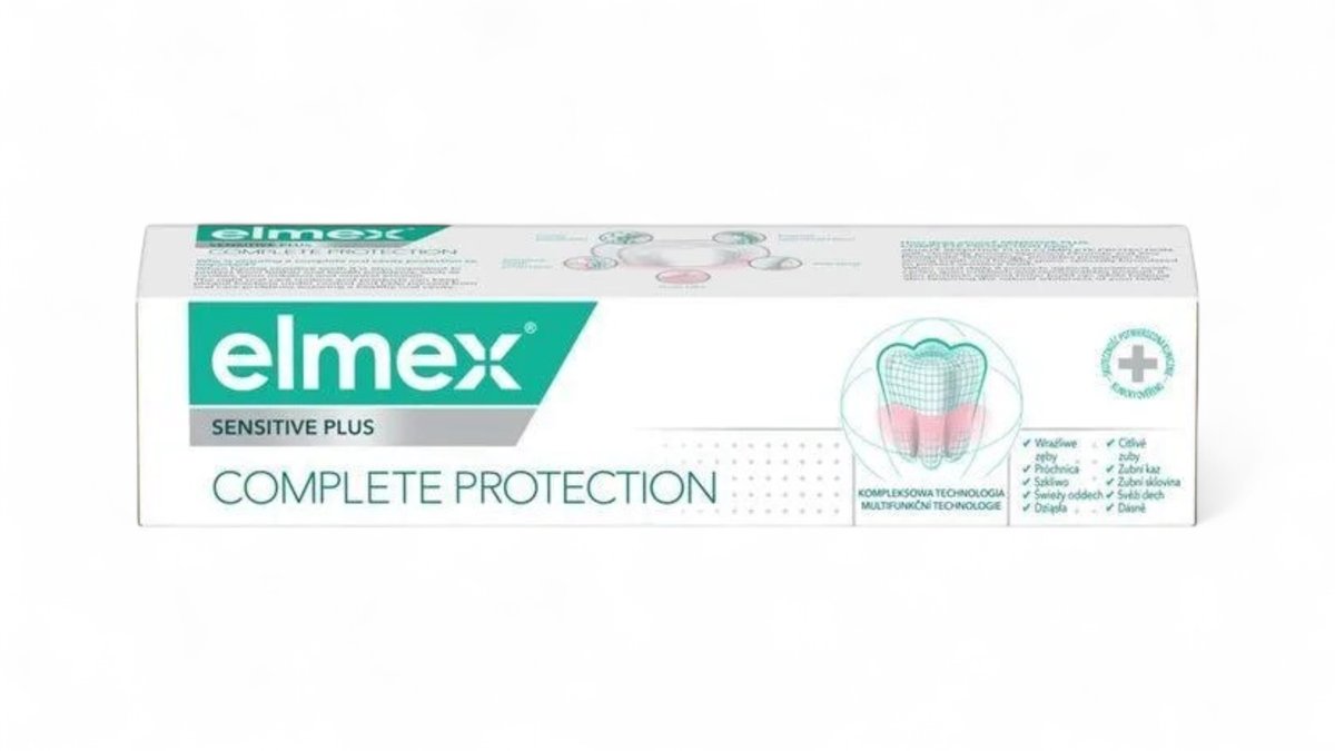 Elmex zubna pasta sensitive plus complete protection, 75 ml