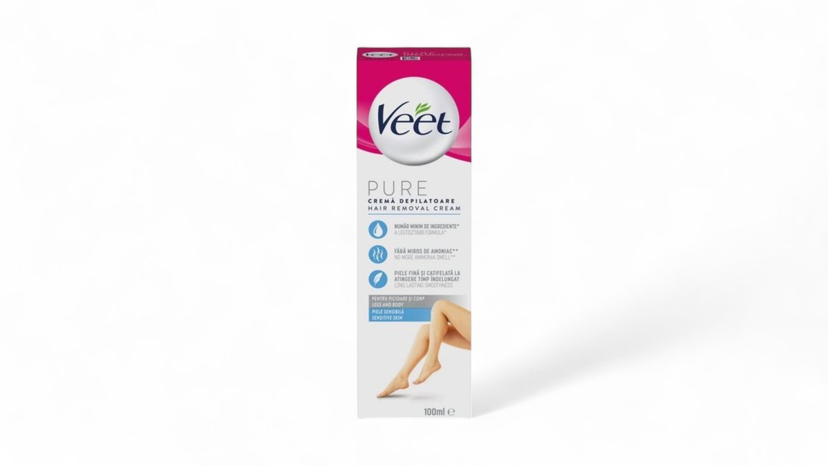 Veet silky fresh krema za depilaciju za osjetljivu kožu 100 ml