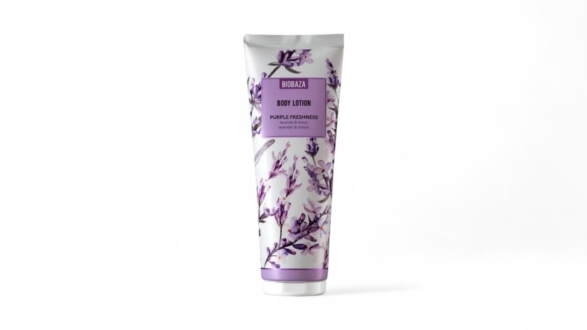 Biobaza purple freshnes losion za tijelo lavanda i limun 250 ml