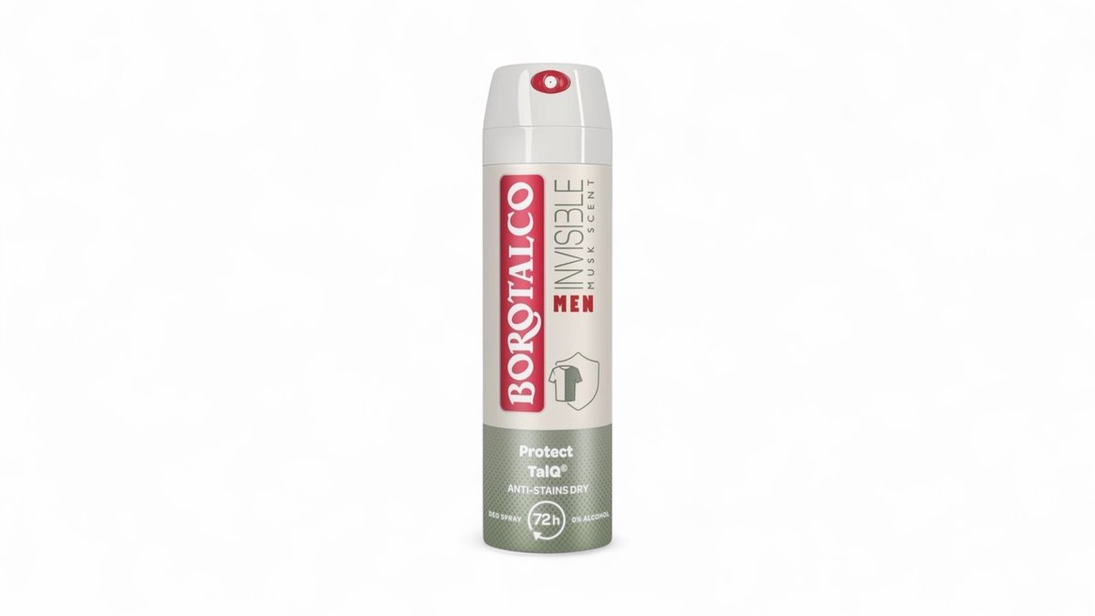 Borotalco Men Invisible musk dezodorans u spreju 150 ml