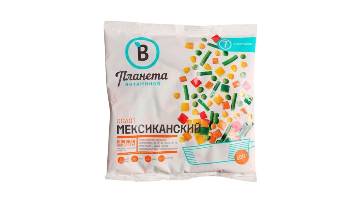 Салат мексиканский Планета Витаминов 400 г