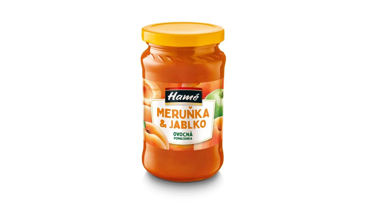 Hamé Meruňka & jablko ovocná pomazánka 440g