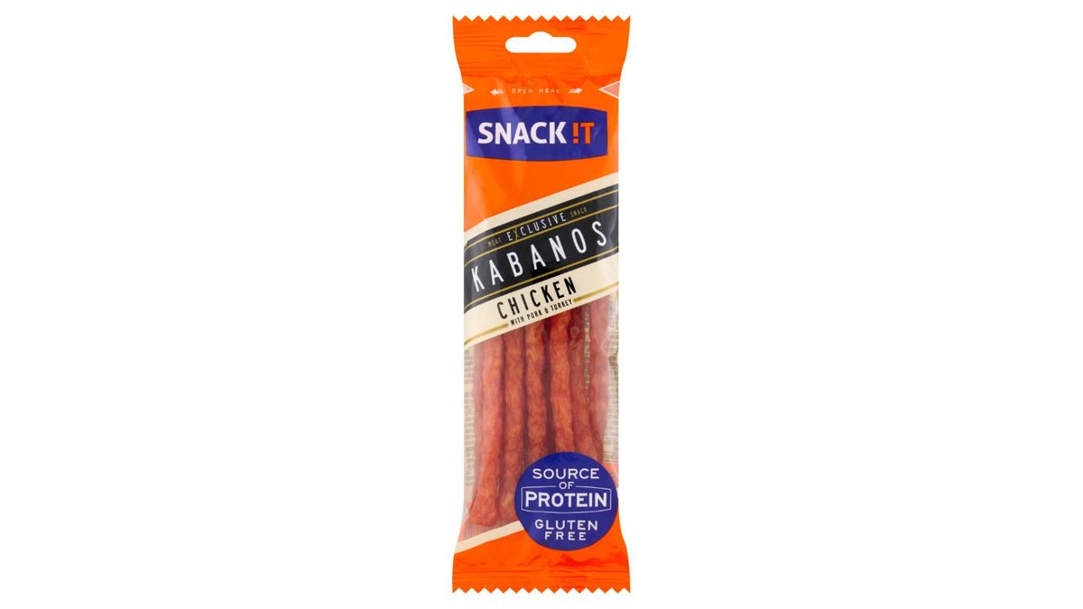 Snack !t Masný výrobek exclusive drůbeží s vepřovým masem 50g