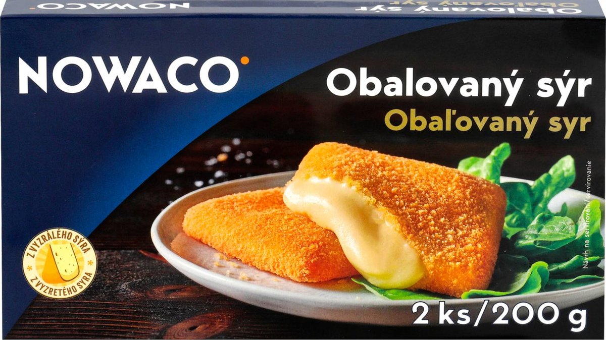 Nowaco Obalovaný sýr 200 g