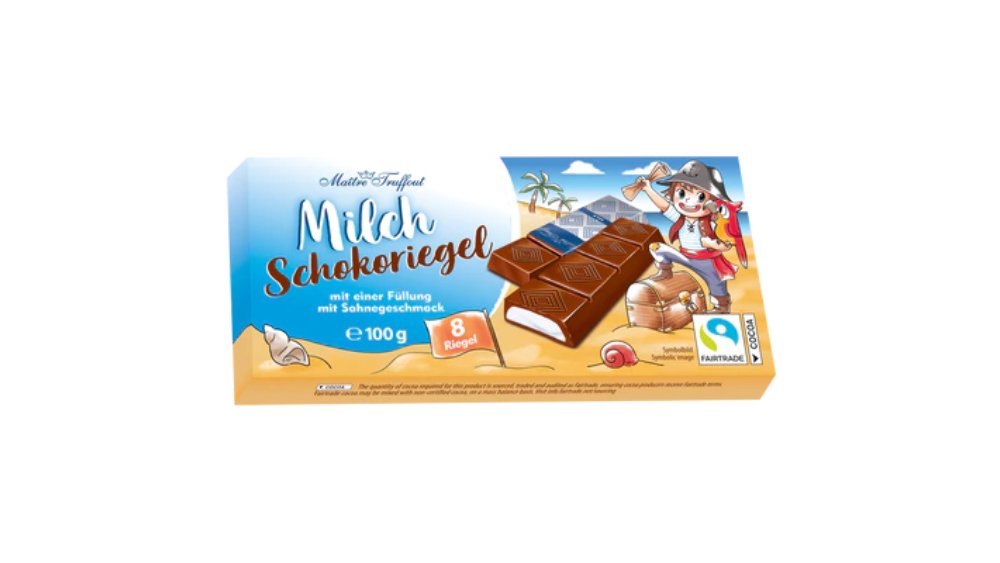 Maitre Truffout Südlü Kremli Şokolad (8əd.) 12.5qr