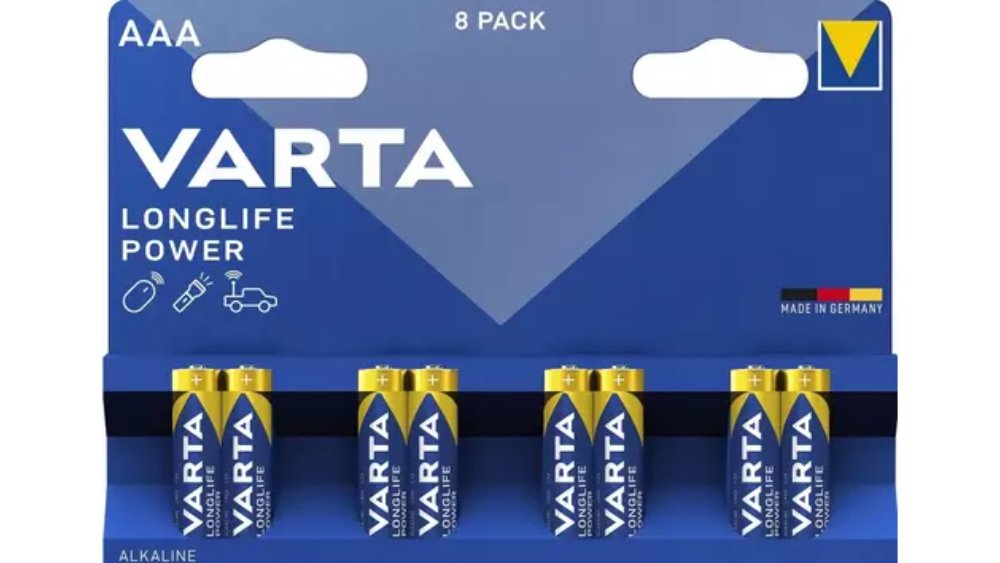 Varta Longlife Power AAA Batareya (8əd.)