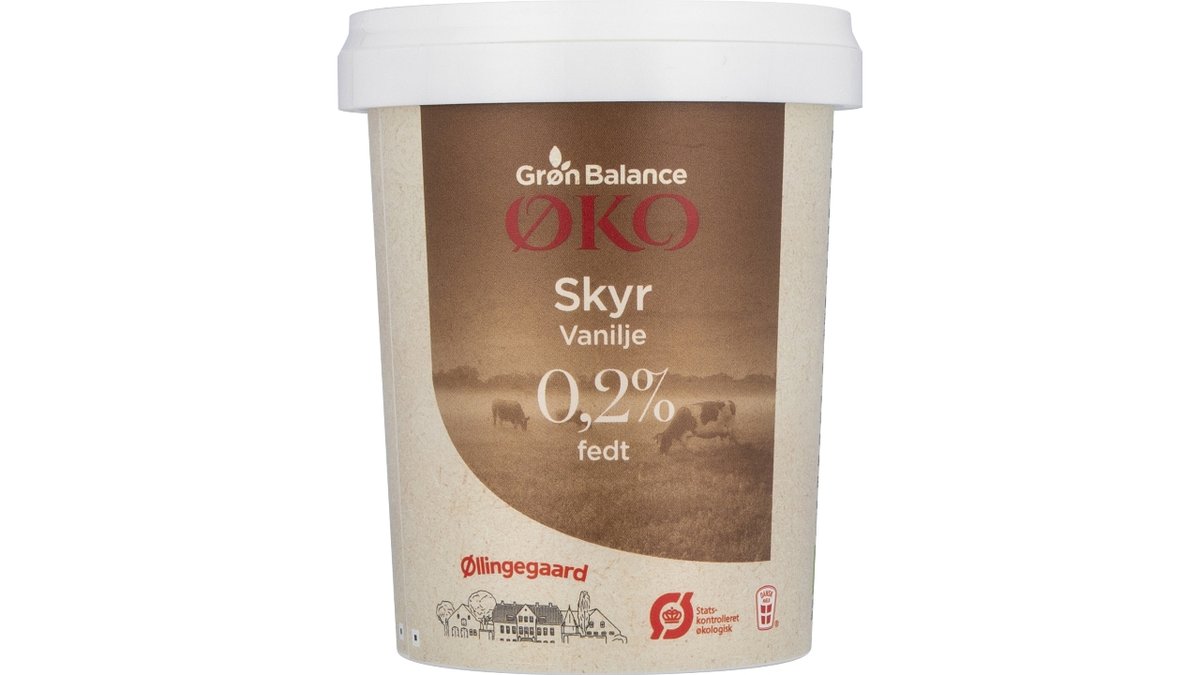 Gb/Øg Skyr Vanilje  450 G Øko