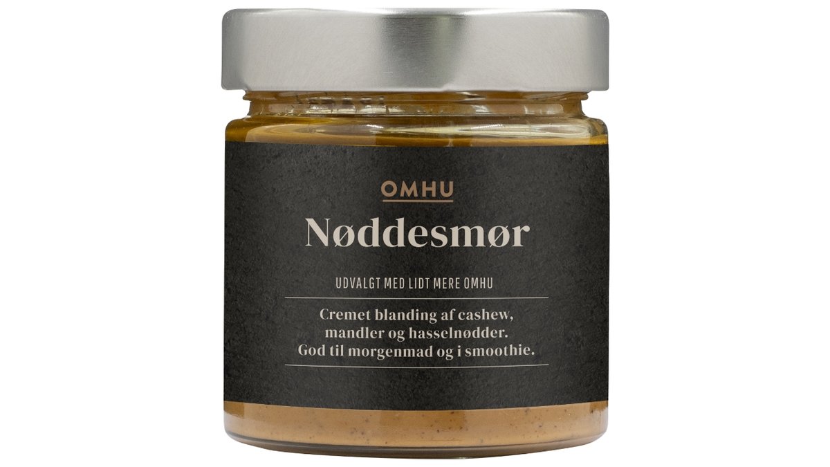 Omhu Nøddesmør 180 G