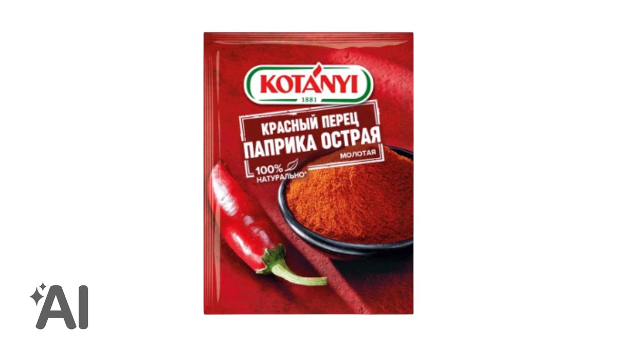 Kotanyi Qırmızı Acı İstiot Üyüdülmüş Paprika 25qr