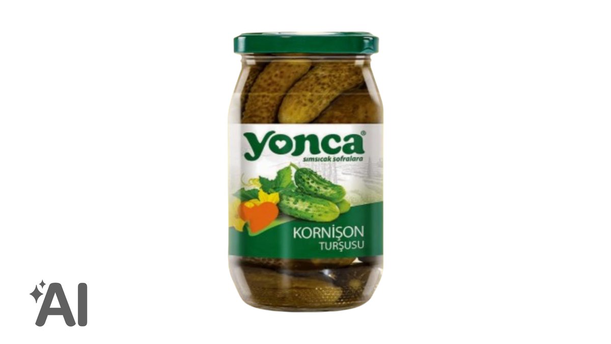 Yonca Kornişon Xiyar Turşusu 370ml