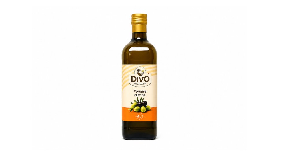 Divo 1l Zeytun Yağı Pomace Şüşə Qabda