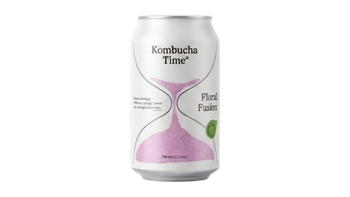 Kombucha te m. hibiscus, hyben & hyldeblomst, Kombucha Time