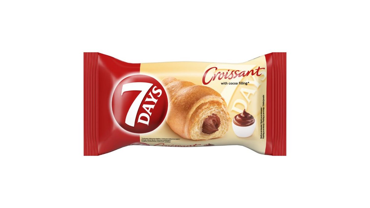 7 Days Croissant s kakaovou náplní, 60 g