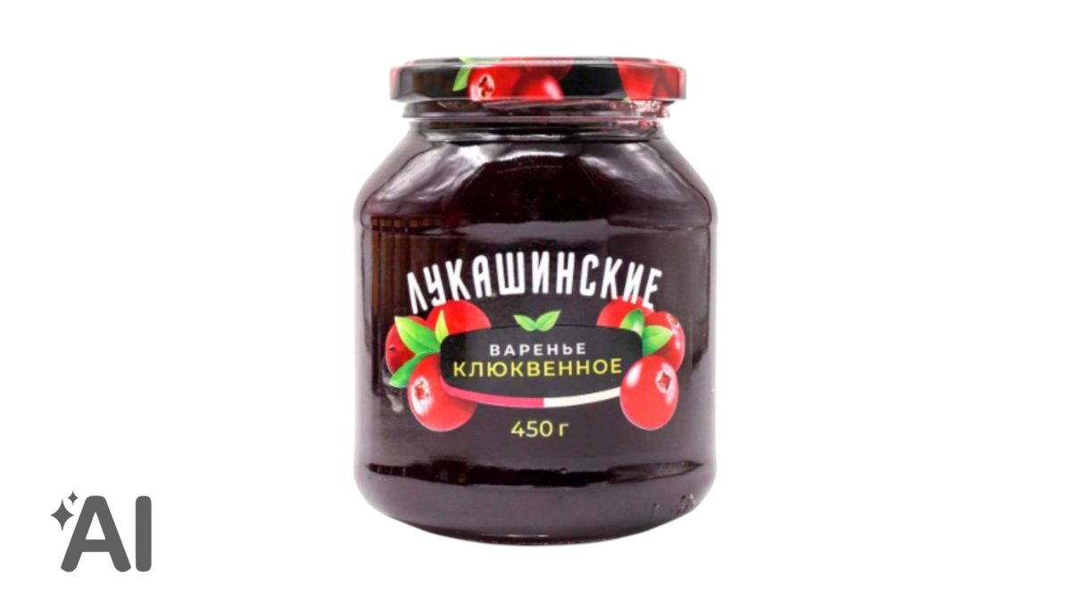 Lukashinskiye Mərçangilə Mürəbbəsi 450qr