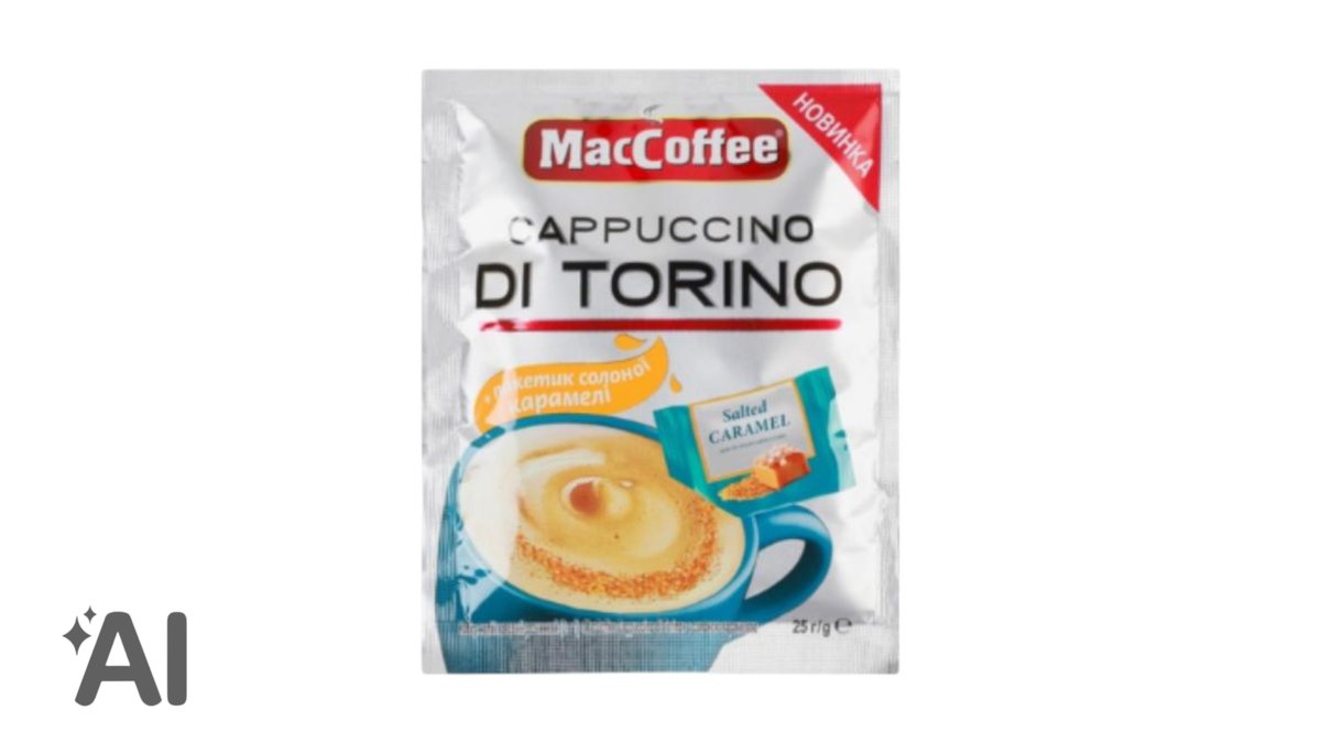 MacCoffee Cappuccino di Torino Duzlu Karamelli 25qr