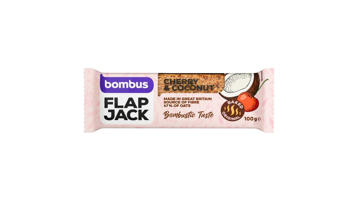 Bombus Flapjack Cherry & Coconut 100g