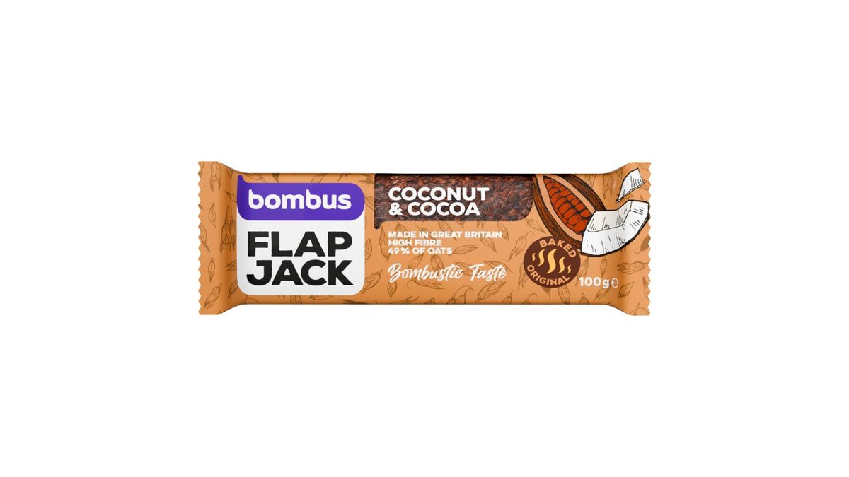 Bombus Flapjack Coconut & Cocoa 100g