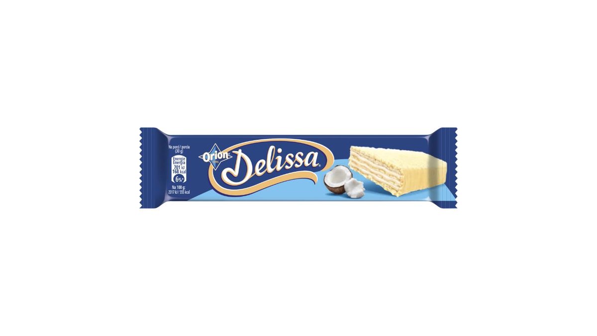 ORION Delissa oplatka kokosová 30g