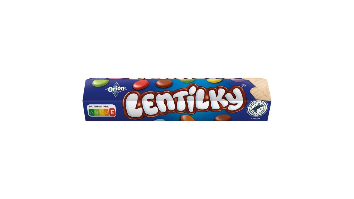 ORION LENTILKY Dražé z mléčné čokolády 38g