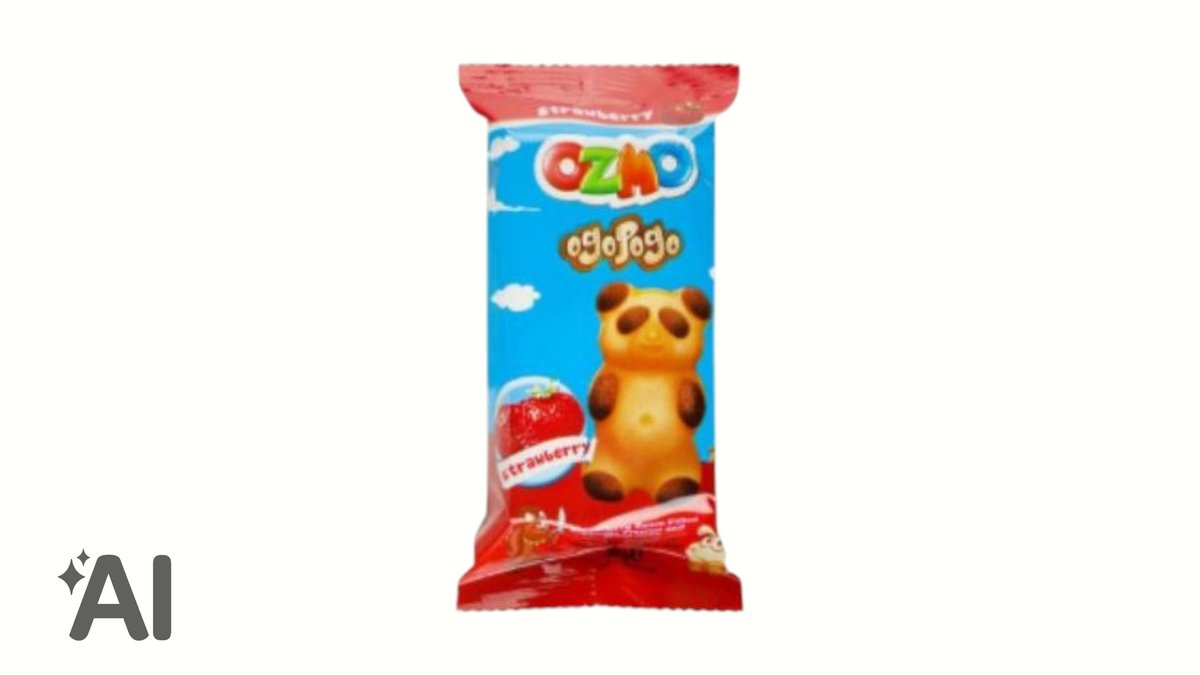 Ozmo Ogopogo Çiyələkli Keks 30qr