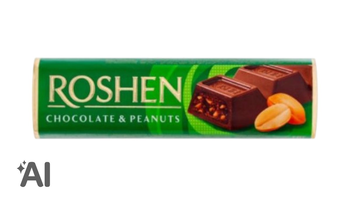Roshen Araxisli Baton Şokolad 39qr