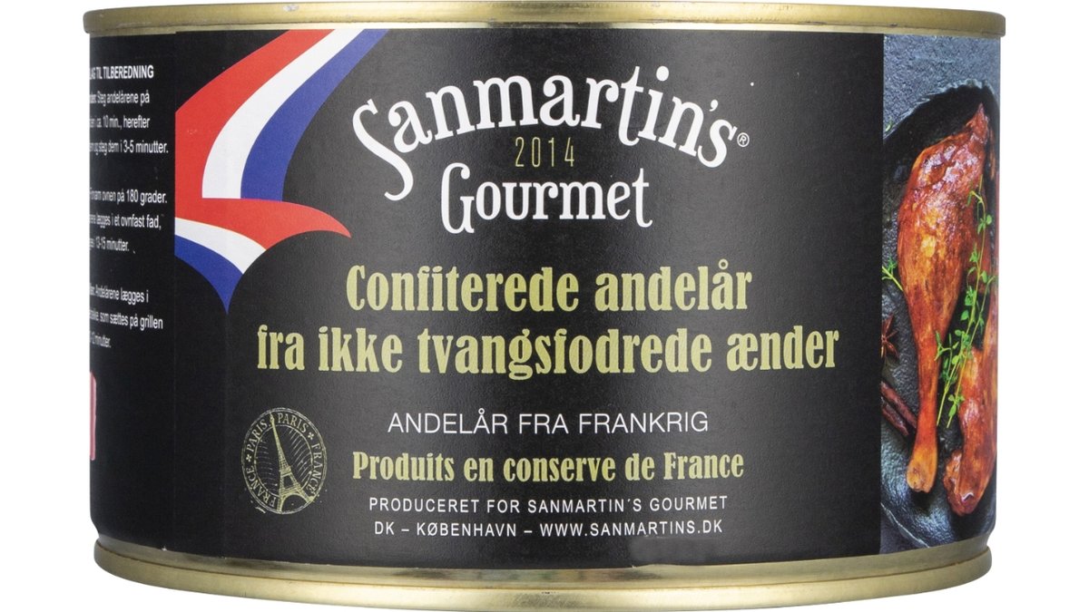 Gourmet confit andelår 1350 g 1350 g