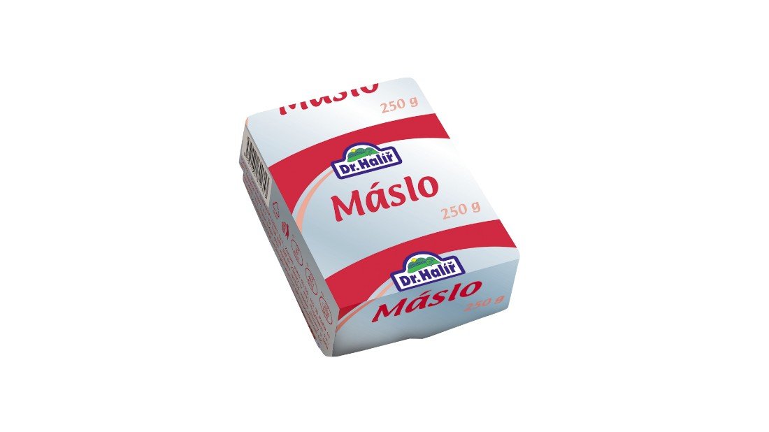 Máslo 250g (ilustrační fotografie)