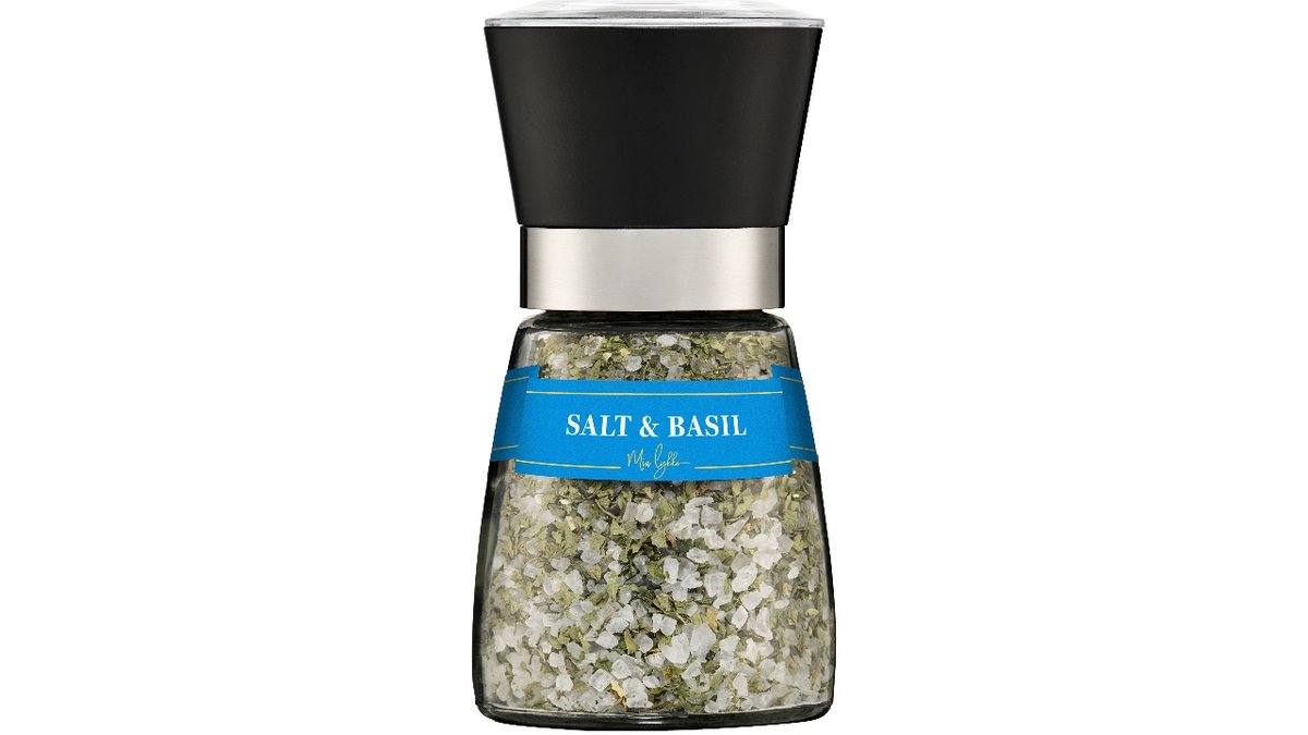Mia Lykke salt/basil kværn 160 g
