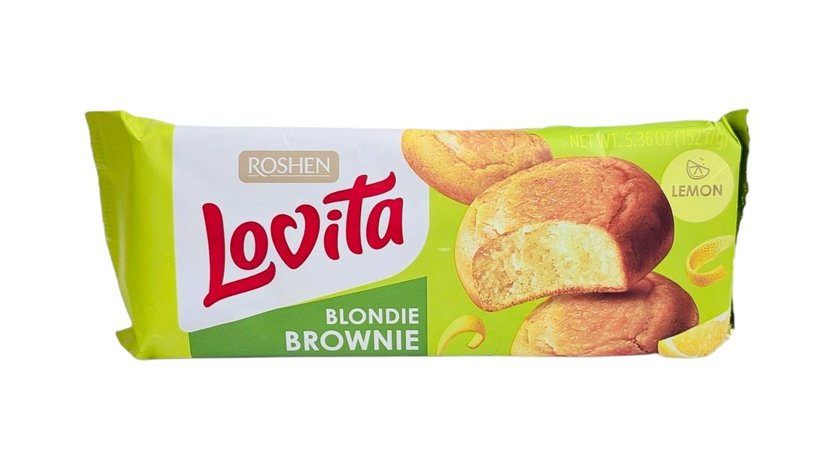 Lovita Blondie Brownie Lemon 152g