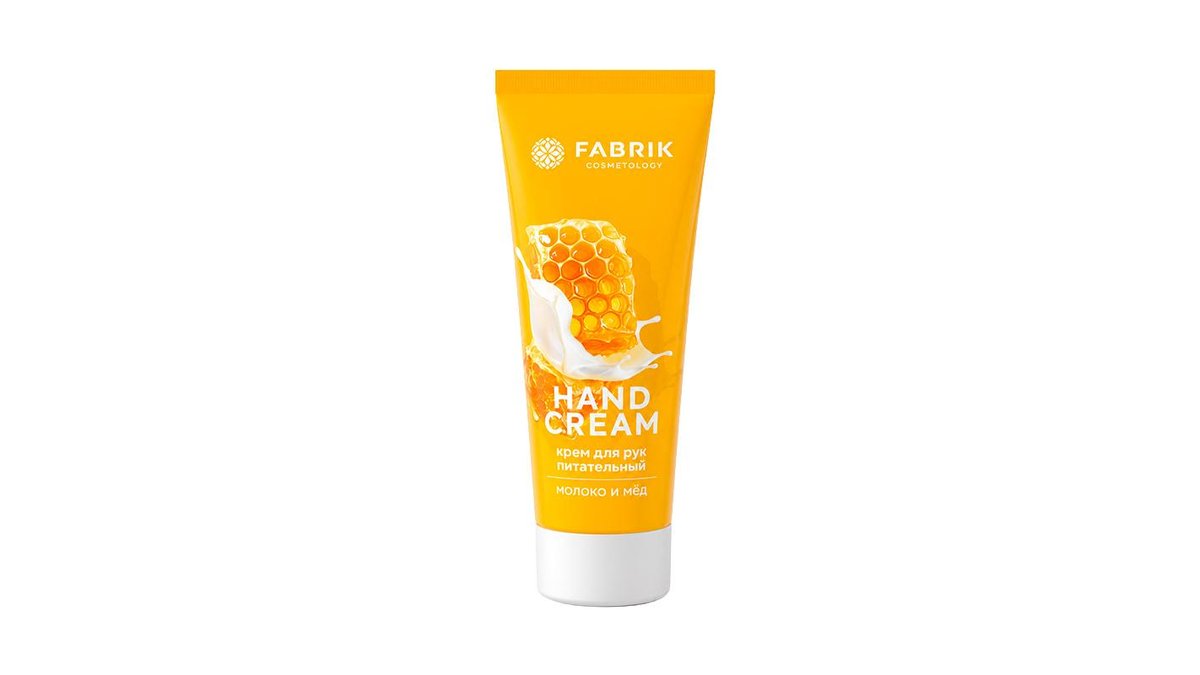 Крем для рук Fabrik Cosmetology молоко и мёд 75 мл