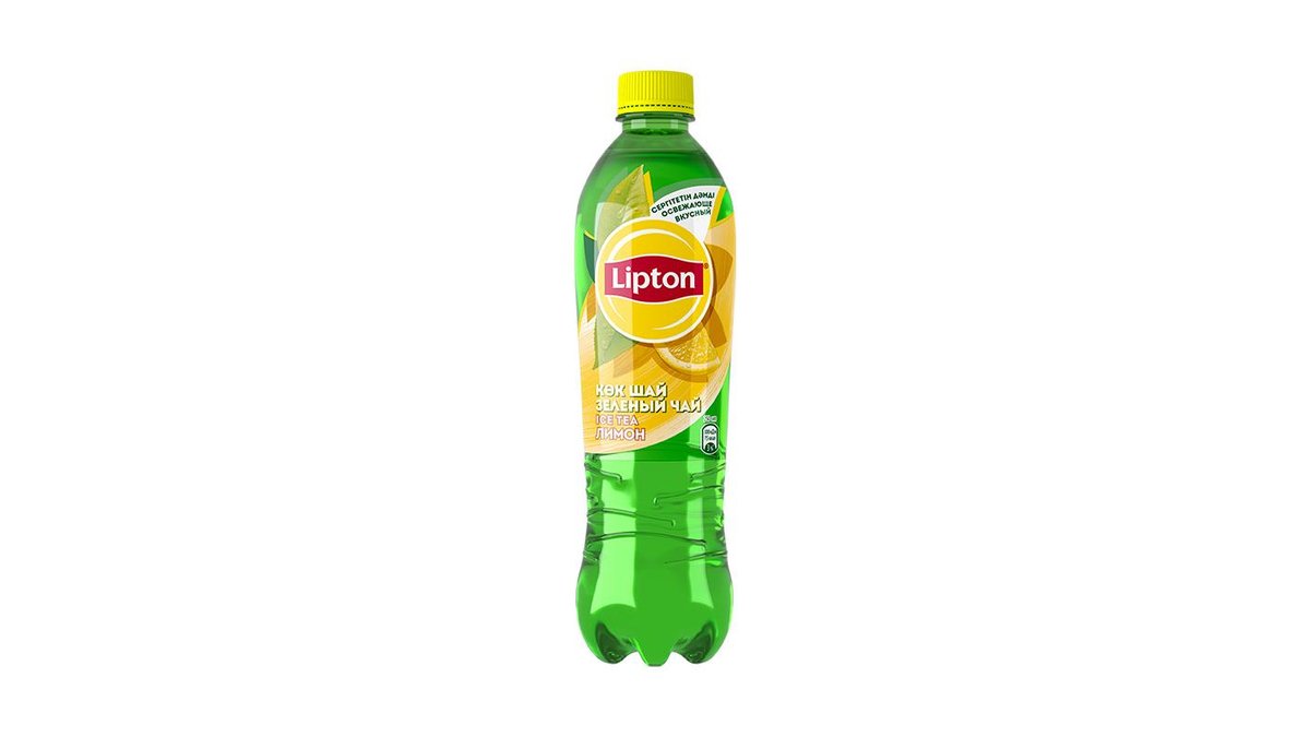 Чай холодный Lipton зеленый с лимоном 0,5 л