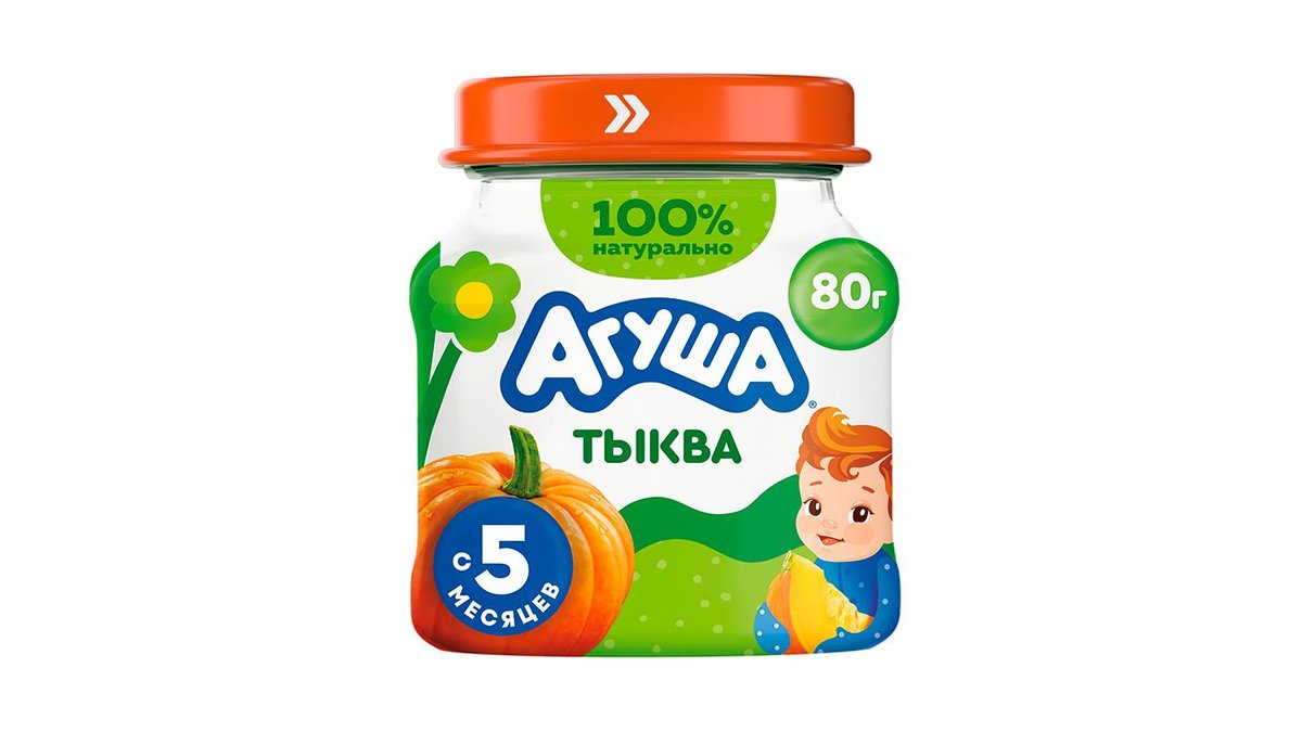 Пюре Агуша Тыква 80 г