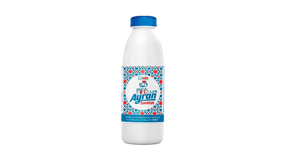 Айран Turkish Айс 1,2% 500 г ПЭТ