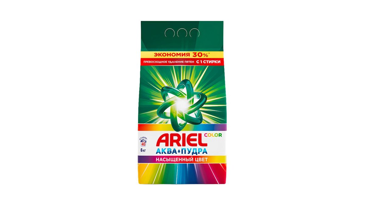 Стиральный порошок Ariel Color 6 кг
