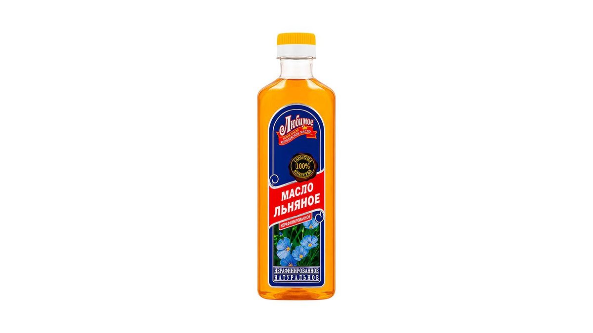 Масло льняное нерафинированное 330 мл