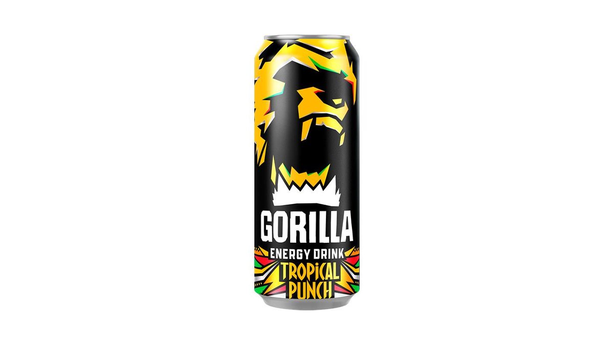 Энергетический напиток Gorilla Tropical Punch 0,45 л