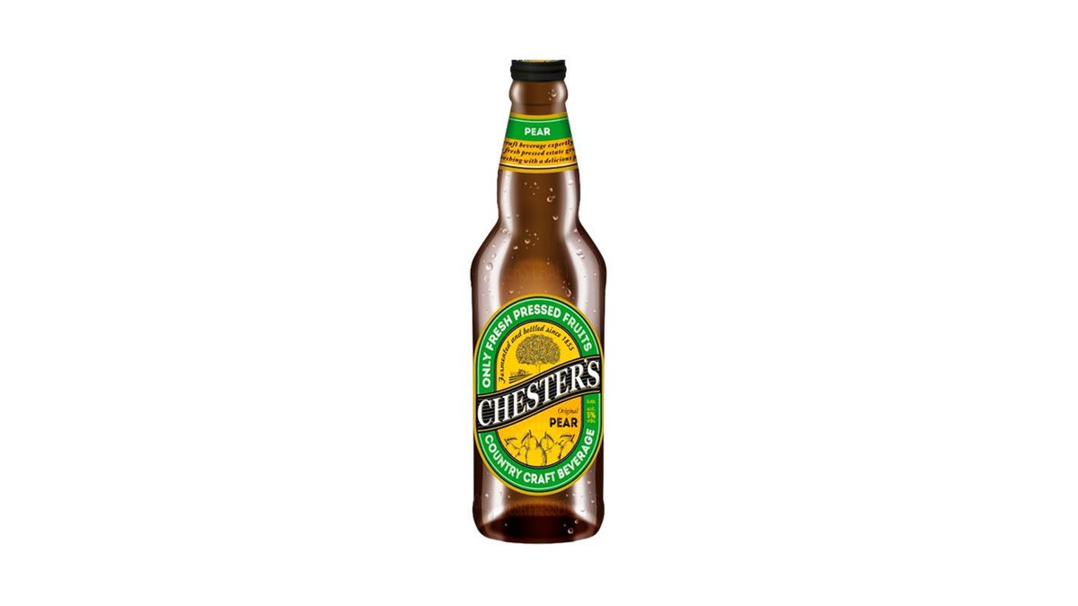 Пивной напиток Chester's груша 0,45 л