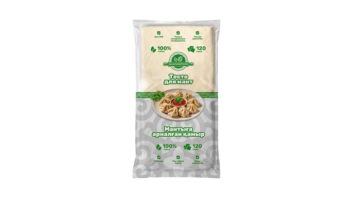 Тесто для мантов Qaz Inno Food 1200 г