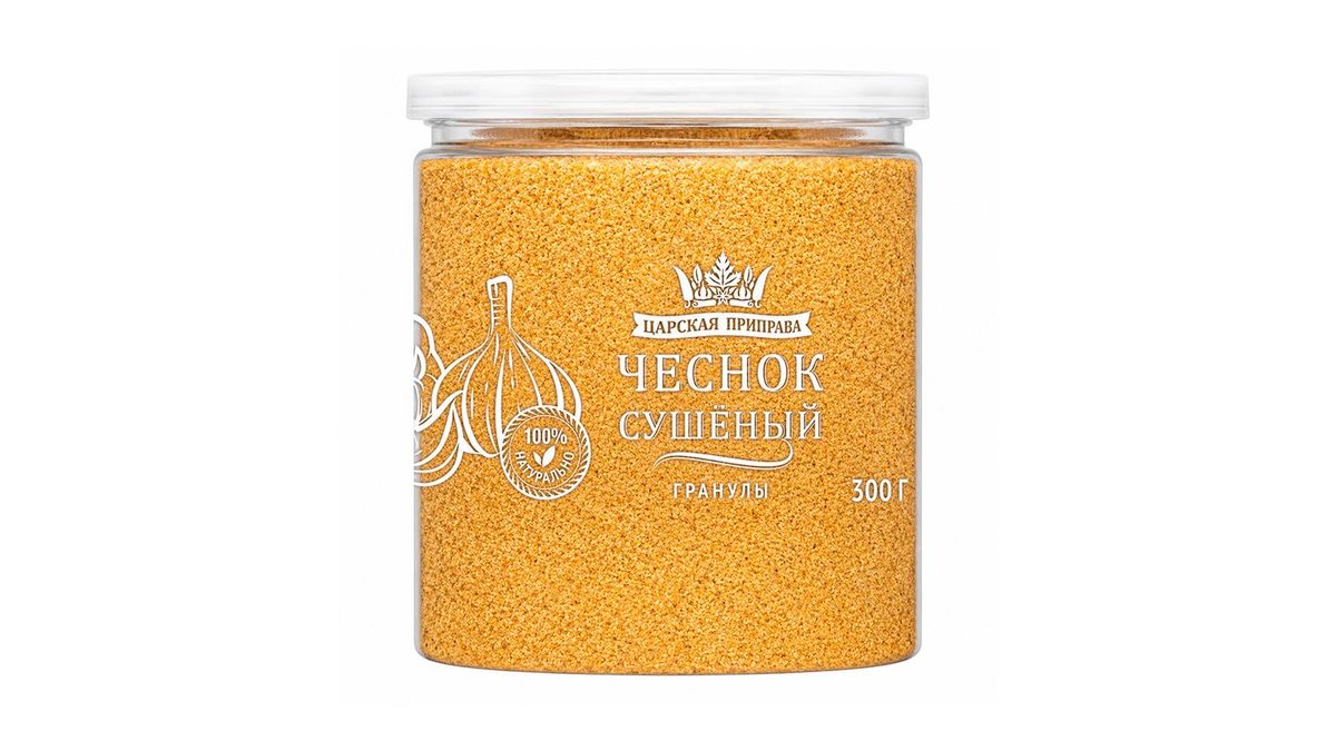 Чеснок сушеный Царская приправа 300 г