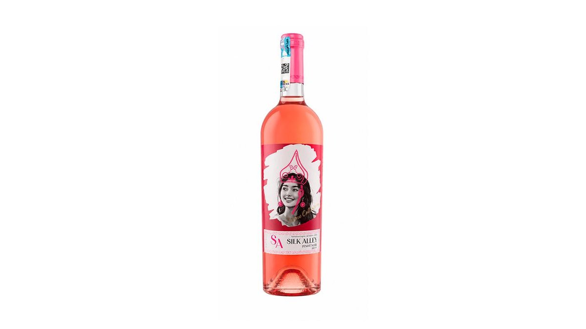 Вино Silk Alley Pinot Noir красное сухое 0,75 л